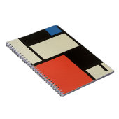 Piet Mondrian Composition Abstract Painting Notitieboek (Rechterzijde)