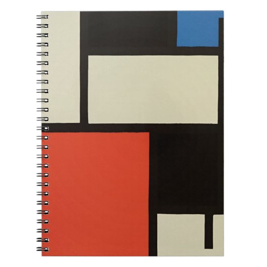 Piet Mondrian Composition Abstract Painting Notitieboek (Voorkant)