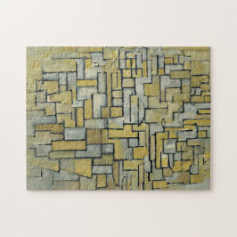 Piet Mondrian Composition in Brown and Grey Legpuzzel