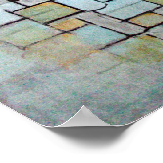 Piet Mondrian Composition No. II Poster (Hoek)