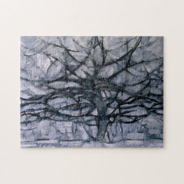 Piet Mondrian Gray Tree Legpuzzel