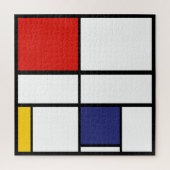Piet Mondrian, Grote Compositie C Legpuzzel (Verticaal)