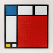 Piet Mondrian, Grote Compositie ii Legpuzzel (Horizontaal)