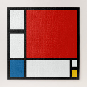 Piet Mondrian, Grote Compositie ii Legpuzzel