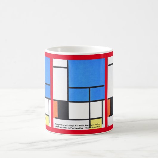 Piet Mondrian Koffiemok (Center)