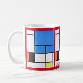 Piet Mondrian Koffiemok