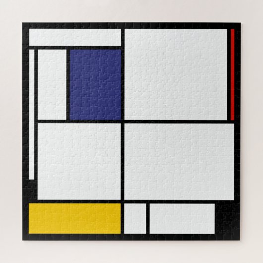Piet Mondrian, Large Tabel 1 Legpuzzel (Horizontaal)