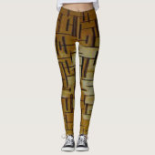 "Piet Mondrian" Leggings (Voorkant)