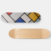 Piet Mondrian Modern Art Persoonlijk Skateboard (Horizontaal)