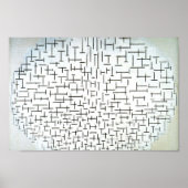 Piet Mondrian Modern Art Poster (Voorkant)