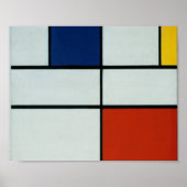 Piet Mondrian Modern Art Poster (Voorkant)