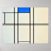 Piet Mondrian Modern Art Poster (Voorkant)