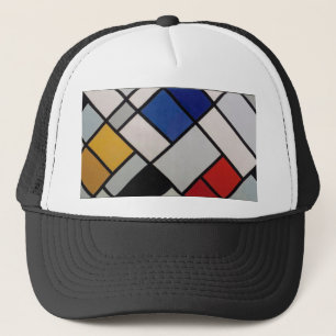Piet Mondrian Modern Art Trucker Pet