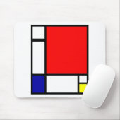 Piet Mondrian - Neoplastische Kunst Muismat (Met muis)