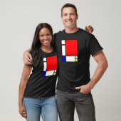 Piet Mondrian - Neoplastische Kunst T-shirt (Unisex)