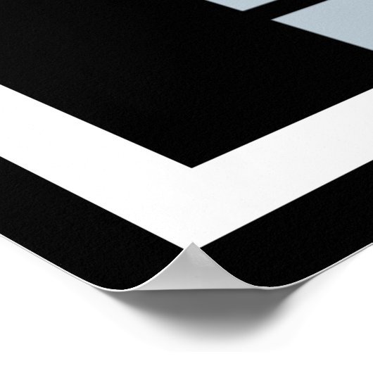 Piet Mondrian - Samenstelling met Grote Rode Plane Poster (Hoek)