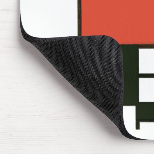 Piet Mondrian - Samenstelling Muismat (Hoek)