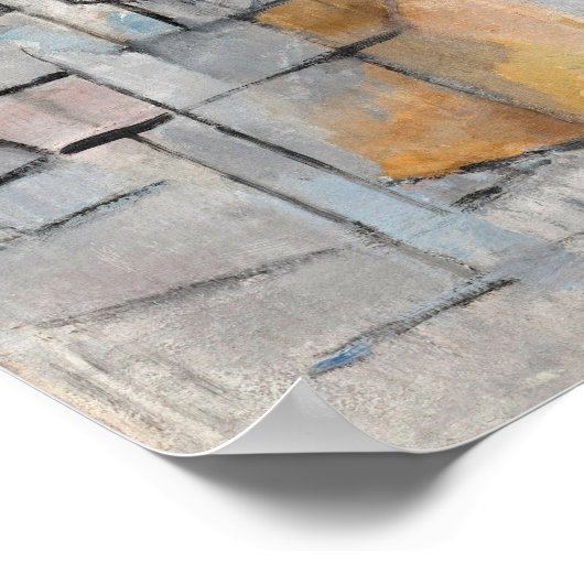 Piet Mondrian stille Life with Gingerpot II Poster (Hoek)