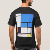 Piet Mondrian T-shirt (Achterkant)