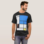 Piet Mondrian T-shirt (Voorkant volledig)