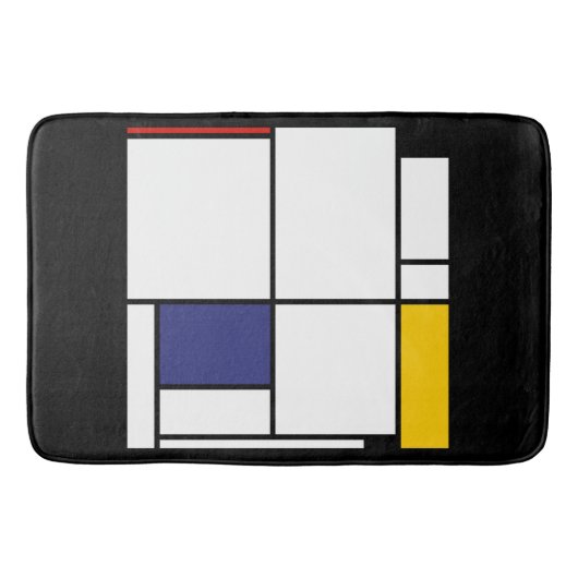 Piet Mondrian, Tableau 1 Badmat (Voorkant)