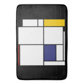 Piet Mondrian, Tableau 1 Badmat (Voorkant Verticaal)