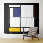 Piet Mondrian, Tableau 1 Wandkleed (In Situ (horizontaal))