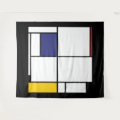 Piet Mondrian, Tableau 1 Wandkleed (Voorkant (horizontaal))