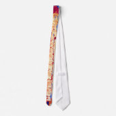 Piet Mondrian - vuurtoren in Westkapelle Stropdas (Achterkant)