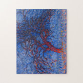 Piet Mondrians Avond (Avond): De Rode Boom Legpuzzel (Verticaal)