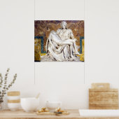 Pieta-afbeelding voor poster (Keuken)