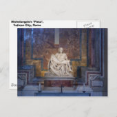 Pieta Briefkaart (Voorkant / Achterkant)