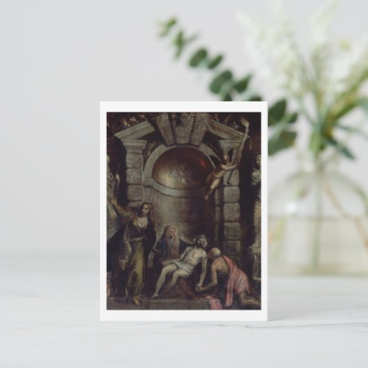 Pieta Briefkaart (Staand voorkant)