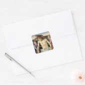 Pieta, c.1499 vierkante sticker (Envelop)