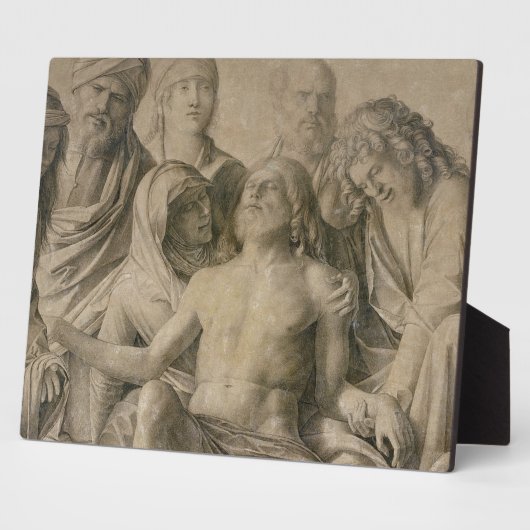 Pieta, de dode Christus Fotoplaat (Zijkant)