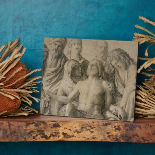 Pieta, de dode Christus Fotoplaat (Zijkant)