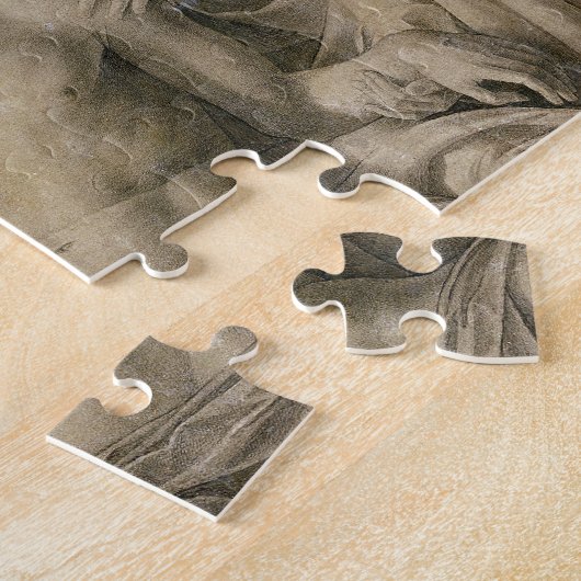 Pieta, de dode Christus Legpuzzel (Zijkant)