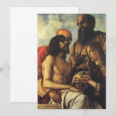 Pieta door Giovanni Bellini, Renaissance Kunst (Voorkant / Achterkant)
