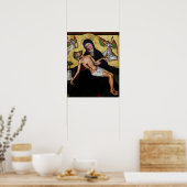 Pieta Jesus Crucifixion Lamentation Virgin Mary 04 Poster (Keuken)