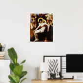 Pieta Jesus Crucifixion Lamentation Virgin Mary Poster (Thuiskantoor)