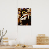 Pieta Jesus Crucifixion Lamentation Virgin Mary Poster (Keuken)