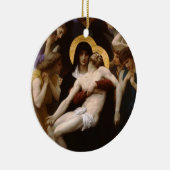 pieta Jezus Christus en Maagd Mary Keramisch Ornament (Rechts)