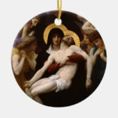 pieta Jezus Christus en Maagd Mary Keramisch Ornament (Voorkant)