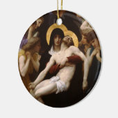 pieta Jezus Christus en Maagd Mary Keramisch Ornament (Links)