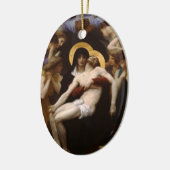 pieta Jezus Christus en Maagd Mary Keramisch Ornament (Links)