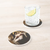 pieta Jezus Christus en Maagd Mary Zandsteen Onderzetter (Zijkant)