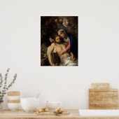 Pietà (Mary en Jezus) (van Adam Elsheimer) Poster (Keuken)
