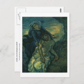Pietà (na Delacroix), Van Gogh Fine Art Briefkaart (Voorkant / Achterkant)