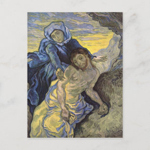 Pietà (na Delacroix), Van Gogh Fine Art Briefkaart