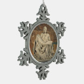 Pieta Pewter Ornament (Links)